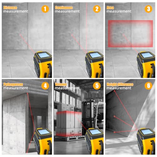 4 in 1 Laser Tape Measure, Digital Measuring Tape - Image 7