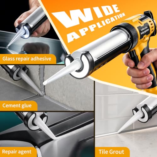 Electric Caulking Gun Compatible with Dewalt 20V Max | Home Repair - Image 7