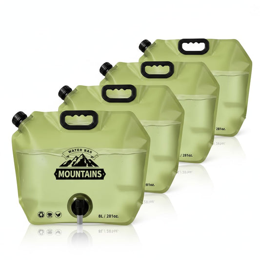 Collapsible Water Container 8L/2.1 Gallon Camping Water - Image 1