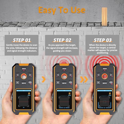 Stud Finder Wall Scanner with Built-in Distance | Home Repair - Image 5