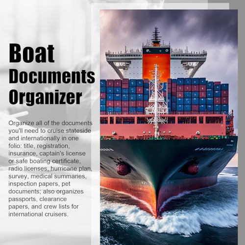 TaoBary Boat Document Holder Waterproof, 13 Pockets Fireproof - Image 7