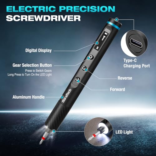 DURATECH 71-In-1 Mini Electric Screwdriver Set | Home Repair - Image 3