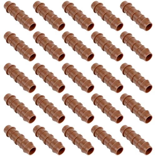 1/2" Drip Irrigation Barbed Coupling Fitting, 25 Pack Drip - Image 2