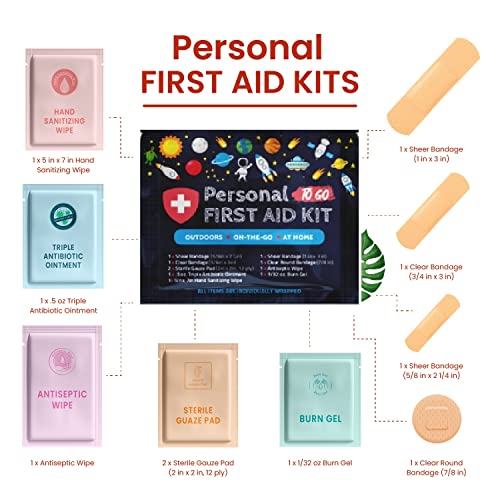 Personal First Aid Kit - Case of 80 | Clean, Treat - Image 3
