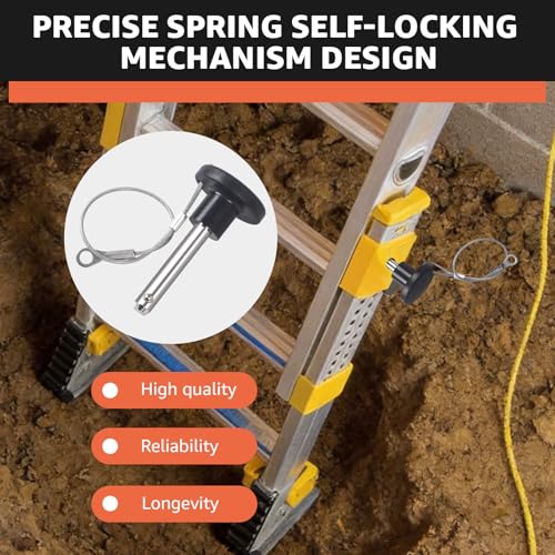 36-44 Extension Ladder Pin Kit for Werner Ladders Equalizer Part - Image 8