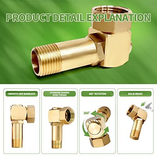Lead-Free Brass Hose Reel Parts Fittings,Garden Hose Adapter - Image 6