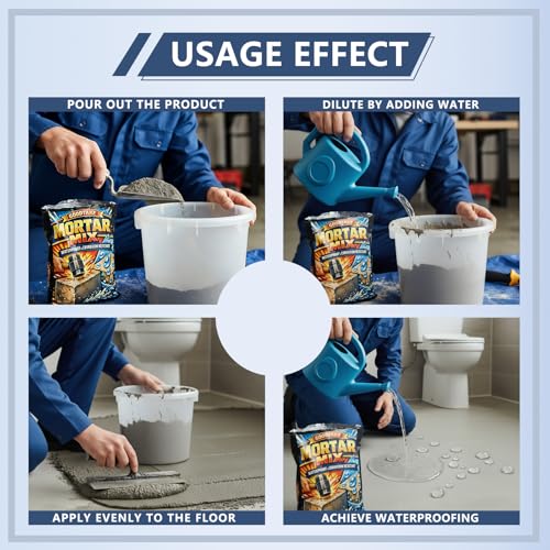 GOODTAKE All-in-One Waterproofing Mortar Mix - High Bond | Home Repair - Image 7