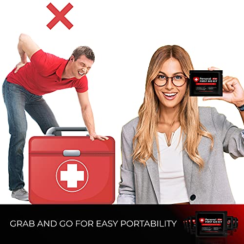 Personal First Aid Kit - Case of 80 | Clean, Treat - Image 4