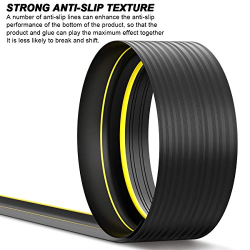 Jin&Bao Universal Garage Door Threshold Seal 12FT Rubber | Home Repair - Image 4
