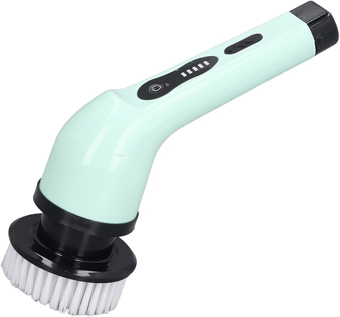 Pwshymi Electric Cleaning Brush Set Powerful Scrubber for Kitchen Bathroom Car, Rechargeable Cordless Electric Scrubber Kit for HardtoReach Areas ABS+Blue