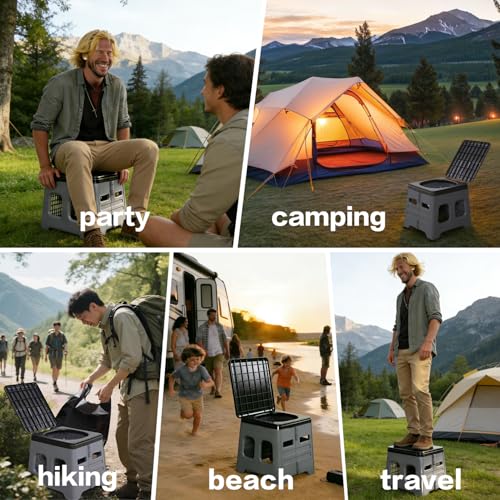 Camping Toilet for Adults - Portable Folding Toilet - Image 7