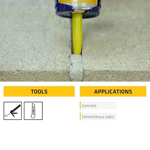 SIKA Sikaflex Self-Leveling Concrete Joint Sealant, Gray - Image 7