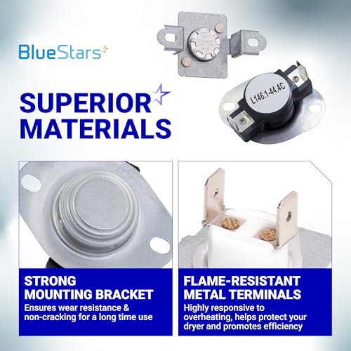 BlueStars 279973 Dryer Thermal Cut-Off Fuse Kit - Image 6