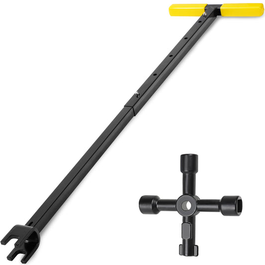Winisok Water Meter Key Enforced Rebar Water Shut Off Tool - Image 1
