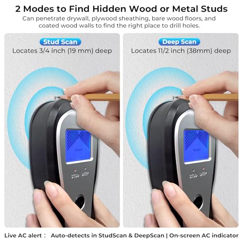 Stud Finder Wall Scanner, Electronic Stud Sensor Detector - Image 4