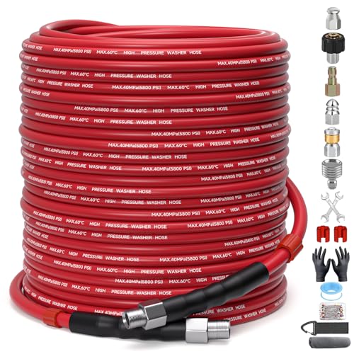 Sewer Jetter Kit for Pressure Washer – 200ft Water Jet - Image 2