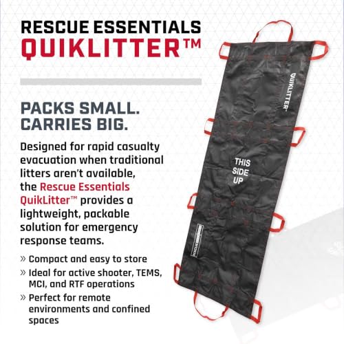 Rescue Essentials Public Access QuikLitter Stretcher 500 lb - Image 6