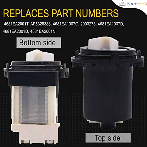UPGRADED 4681EA2001T Washer Drain Pump Motor Exact Fit - Image 4