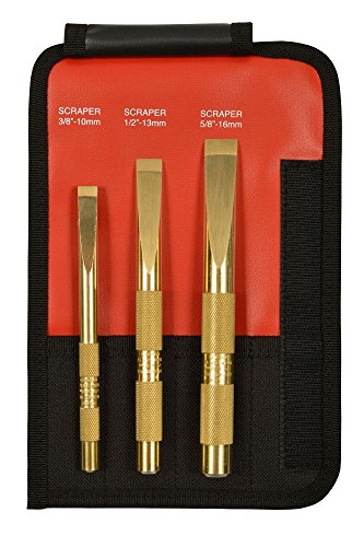 Mayhew 3 PC Brass Scraper Set