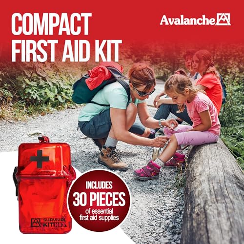 Avalanche Mini First Aid Kit, 30 Pcs Emergency Supplies - Image 3