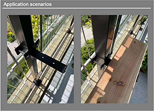 ZenSen Deck Railing Planter Box Brackets, Deck and Fence Rail - Image 8