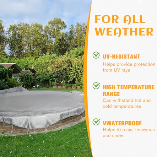 Tarps Heavy Duty Waterproof 10x12 FT,Sliver 12 Mil | Travel Essentials - Image 7