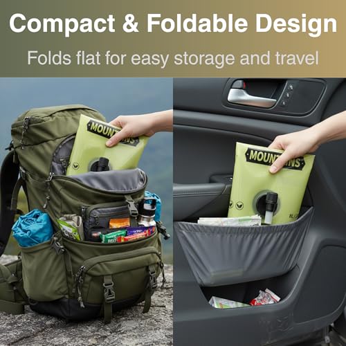 Camping Water Container 2.1 Gallon Collapsible Water Jug - Image 3