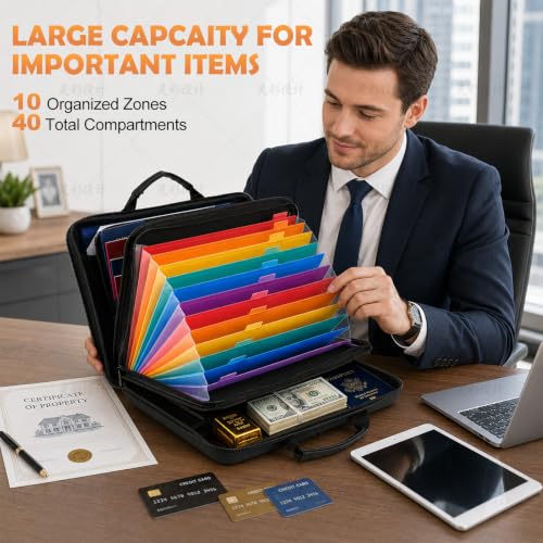Hard-Shell Fireproof Document Box, UL94 VTM-0 Certified - Image 4