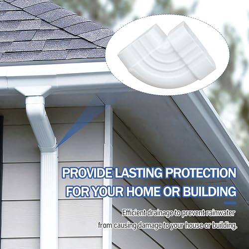 90° Gutter Elbow 2x3 Gutter Elbows Roofing Gutter downspout 1Pcs - Image 7