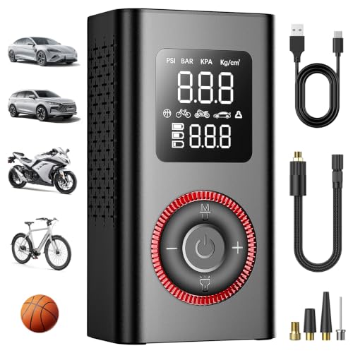 Tire Inflator Portable Air Compressor - 150 PSI Cordless - Image 2