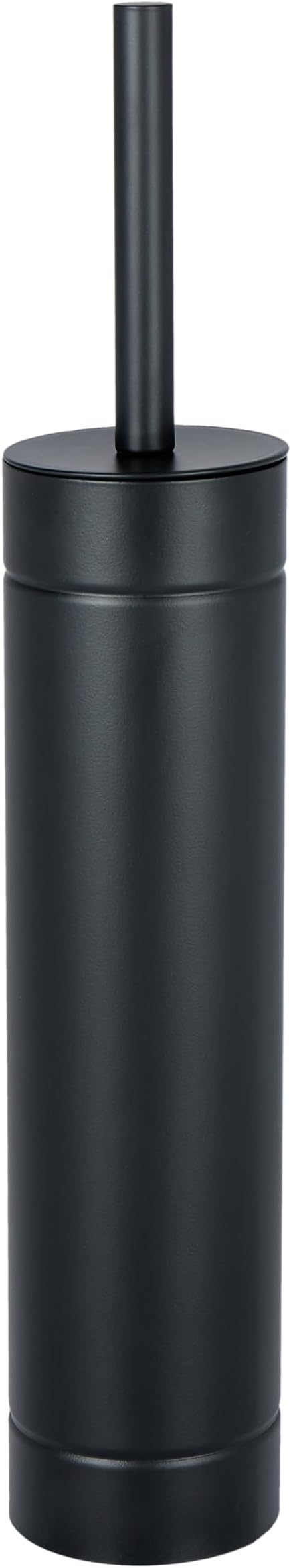 Bath Bliss Toilet Brush with Weighted Base | Slender Design | 360 Degree Brush | Bathroom Cleaning | Black