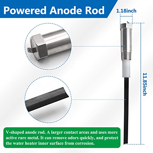 Powered Anode Rod for Water Heater,Electrical Anode Rod Made - Image 3