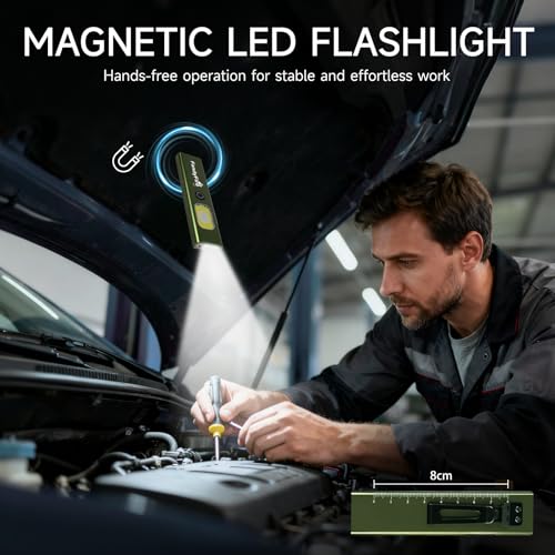 Flat EDC Flashlight Rechargeable Small LED 3-in-1 Pocket Light - Image 5