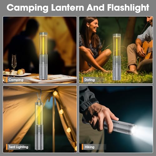 2 in 1 LED Camping Lantern, 2500mAh Rechargeable Camping Light - Image 4