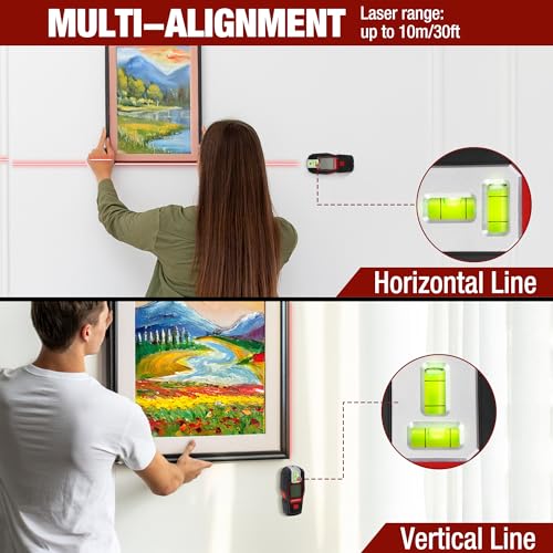 ARROW 2-in-1 Stud Finder with Laser Level, Rechargeable | Home Repair - Image 7