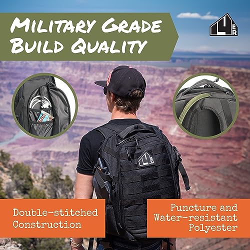 Backpack | 35L Capacity Military, 3-Day Bug Out Army | - Image 4