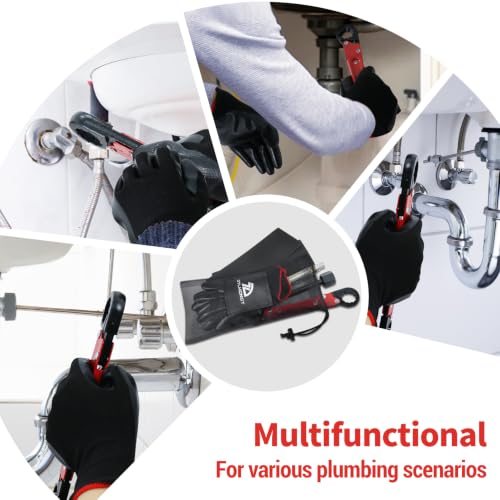 DTLHCNCT 8Pcs Plumbing Tool Set with Angle Stop Wrench - Image 7