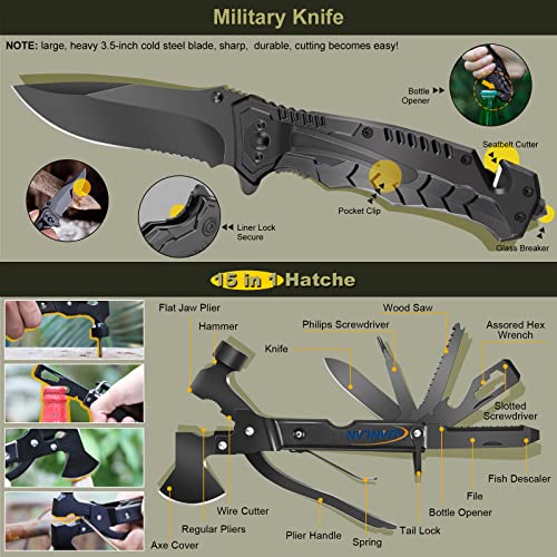 XUANLAN Emergency Survival Kit, Outdoor Survival Gear Tool - Image 3