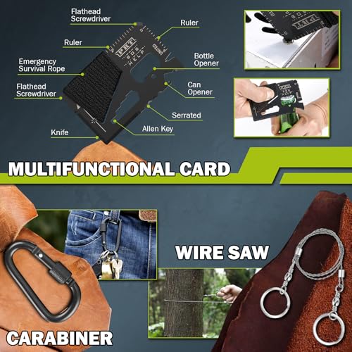 260Pcs Emergency Survival Kit, Full First Aid Supplies - Image 7