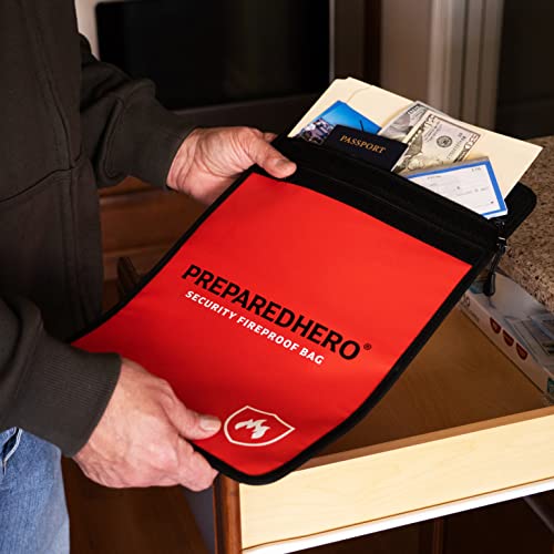 Prepared Hero Fireproof Document Bag, Fire Resistant Safe - Image 6