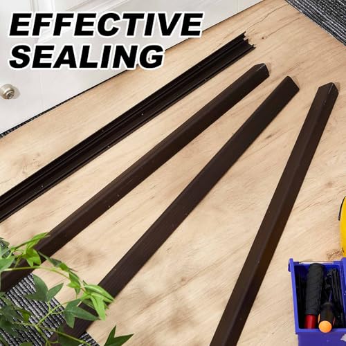 4 Pcs 36" L Fixed Vinyl Sill Threshold Cap 1-5/32 Inches High - Image 7