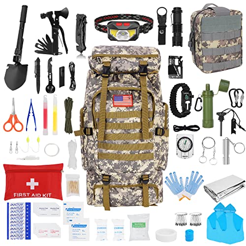 Survival Gear Professional Kit and Large Camping | Travel Essentials - Image 2