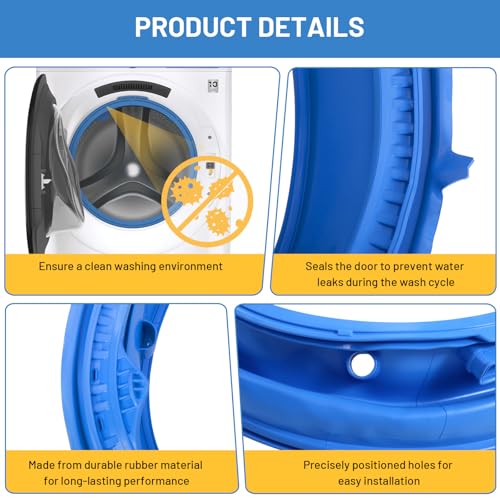 Washer Door Boot Seal For GE GFW850SPN0RS GFW650SPN0SN | Home Repair - Image 6