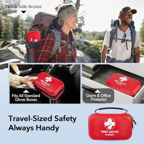 PUMIER First Aid Kit for Car Home Travel Camping 350pcs - Image 4