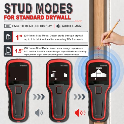 Stud Finder Wall Scanner, Intelligent Chip Detects Stud - Image 6