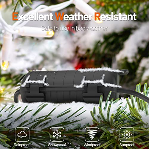 Extension Cord Cover Outdoor, Cord Connector Protector - Image 7