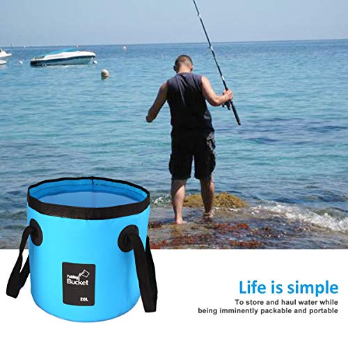 2 Pack Collapsible Buckets,Camping Water Storage Container - Image 3