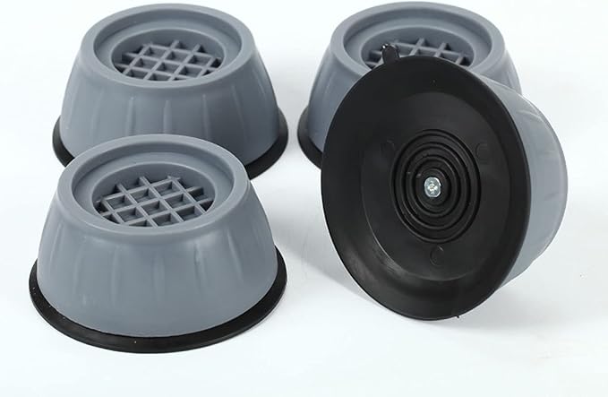 Anti Vibration Pads, 4 Pcs Washing Machine Antivibration Pads Washing Machine Feet, Anti Vibration Pads for Washing Machine, Anti Vibration Washing Machine Support, Dryer Shock Absorber Pads