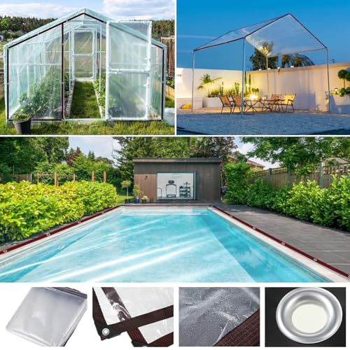 Clear Tarps Heavy Duty Waterproof - with Grommets | Beauty & Personal - Image 5