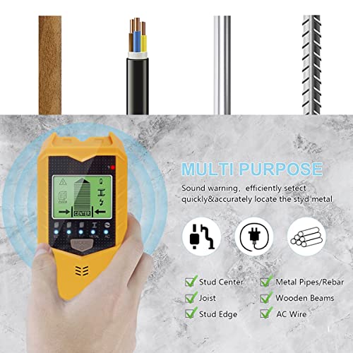 Stud Finder Wall Scanner, 5 in 1 Electronic Stud Sensor - Image 6